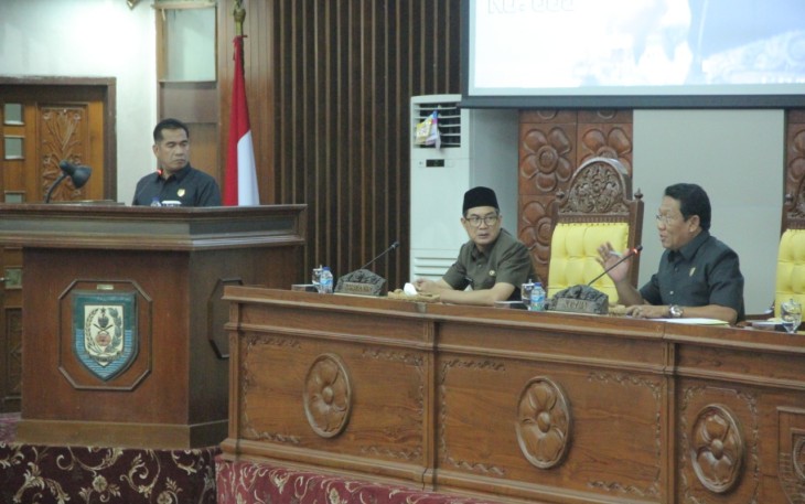 Rapat paripurna DPRD Provinsi Bengkulu