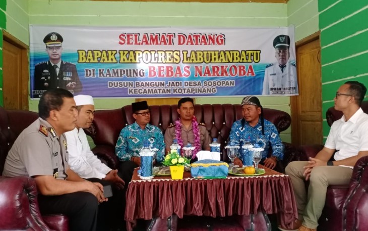 Kapolres Labuhanbatu : Peran Aktif Masyarakat Diperlukan Untuk Memberantas Narkoba 