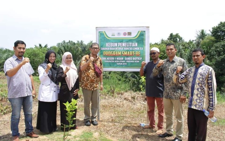 Tim Lembaga Penelitian SEAMEO BIOTROP Bogor Kunjungi SMK Negeri 1 Nisam