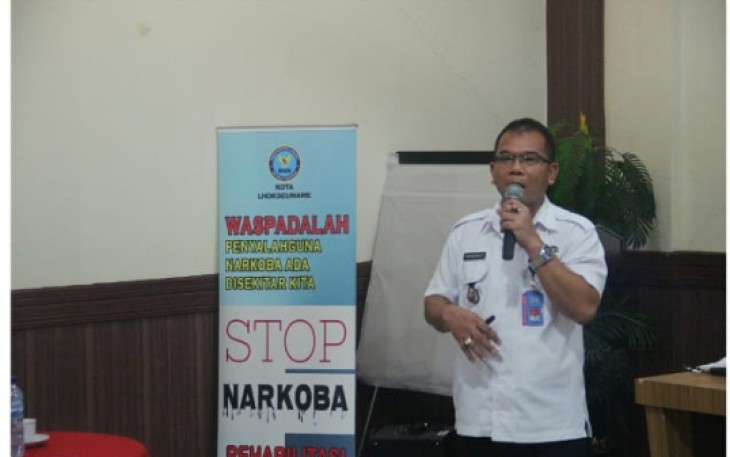BNNK Lhokseumawe Raker Pemberdayaan Masyarakat Anti Narkoba