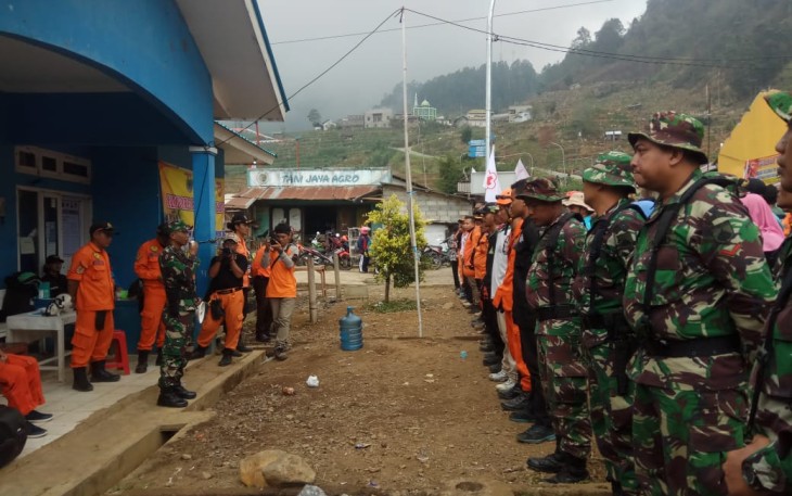 Simulasi Tanggap Bencana Gas Beracun Gunung Api Dieng 