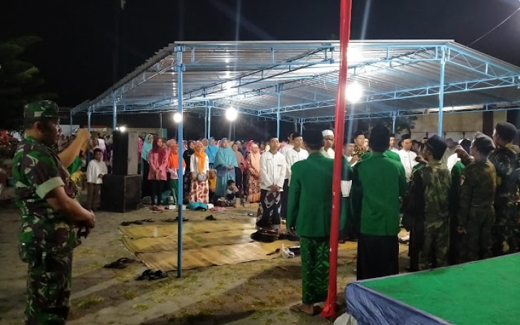 Babinsa Koramil Manisrenggo Ikuti Pengajian Dzikir Dan Sholawat