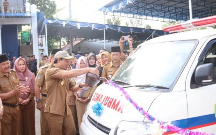 Apel gabungan yang dipimpin langsung oleh Wakil Walikota Bengkulu Dedy Wahyudi.
