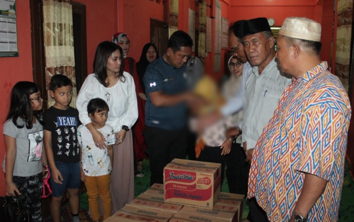 Kapolres Asahan Serahkan Bantuan Sembako Kepada Panti Asuhan Muhammadiyah
