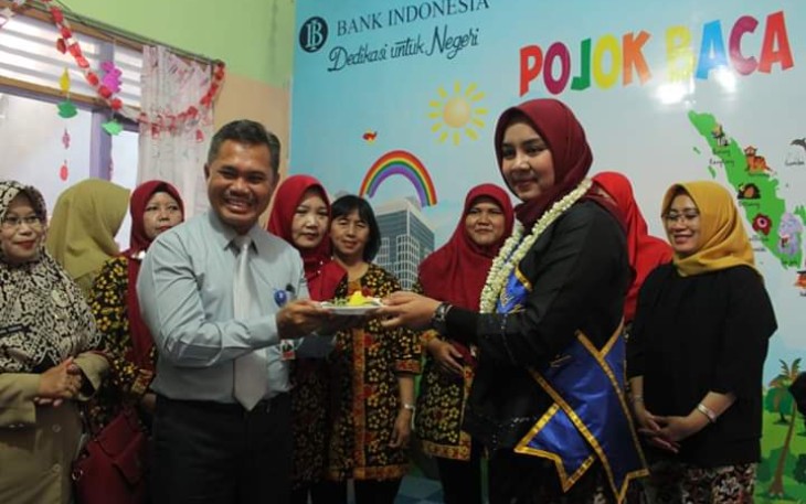 Kantor Perwakilan Bank Indonesia Luncurkan Pojok Baca dan Dongeng