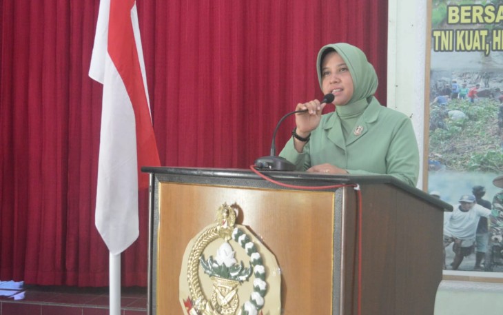 Gunakan medsos dengan bijak, pesan Ketua Persit Cabang XXXIX