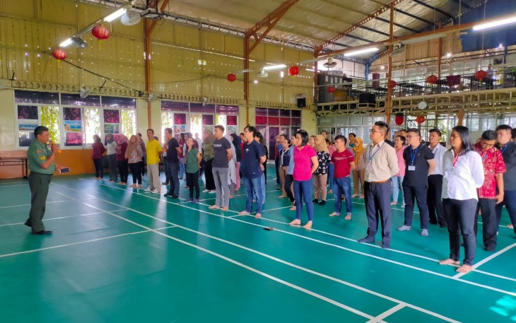 Serka Mad Goncang Giat Wasbang PT Kahaptex