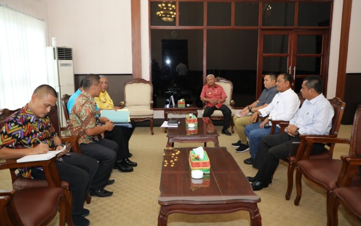 Bupati Asahan Sambut Perwakilan PT PP Lonsum