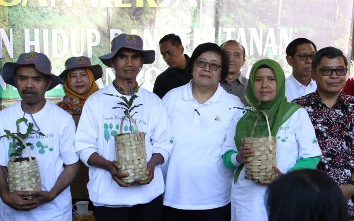 Menteri Lingkungan Hidup dan Kehutanan Kunjungi Tegal