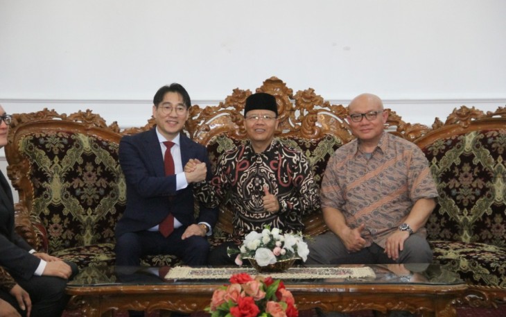 Investor Korea saat bertemu Gubernur Bengkulu