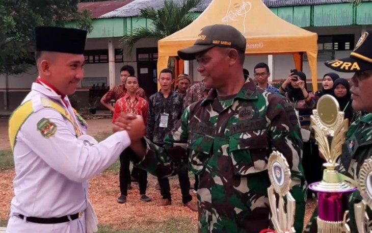 Ketua dewan juri dari Kodim 0209/LB