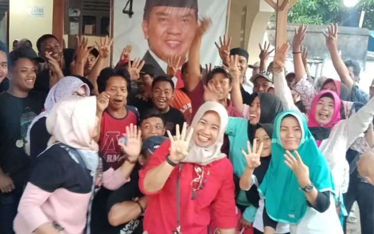Masyarakat Pendukung Sambangi Rumah Eko Riyanto