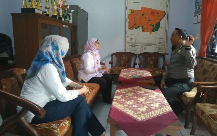Kapolsek Batang Sampaikan Pesan Kamtibmas