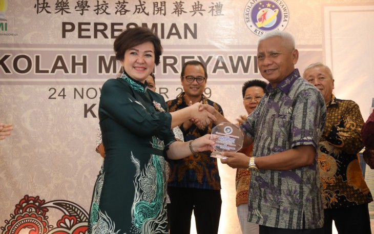 Peresmian Sekolah Maitreyawira
