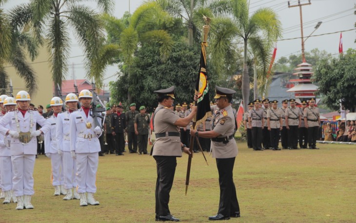 Wakapolri Komjen Pol Ari Dono Sukmanto Kukuhkan Polda Bengkulu Dari Tipe B Menjadi Tipe A 