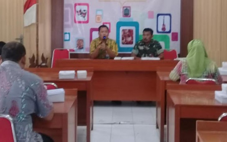 Danramil Wonosari Hadiri Rapat Koordinasi Persiapan Pelantikan Kades