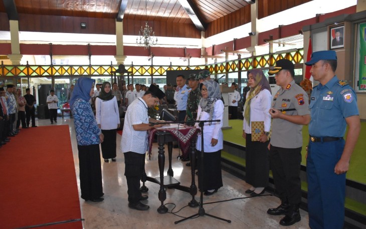 420 Calon Kepala Desa Laksanakan Deklarasi Damai
