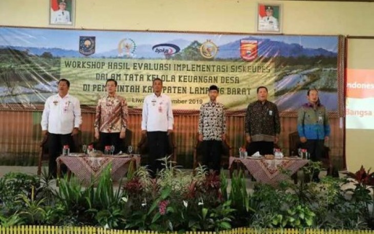 Pembukaan Workshop Hasil Evaluasi Implementasi Siskeudes