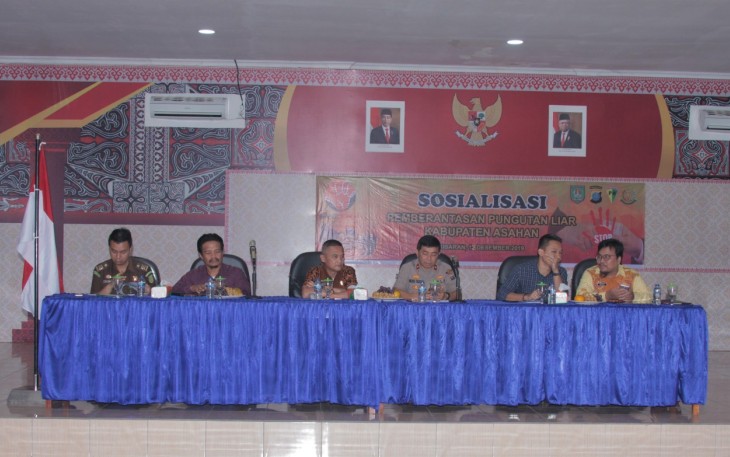 Pemerintah Kabupaten Asahan Gelar Sosialisasi Pemberantasan Pemungutan Liar