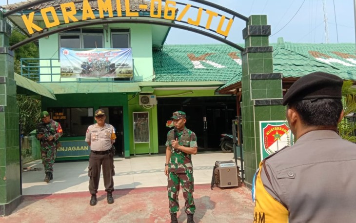 Mayor Inf Deni Suryo AD Pimpin Apel Gelar Pasukan Pam Nataru