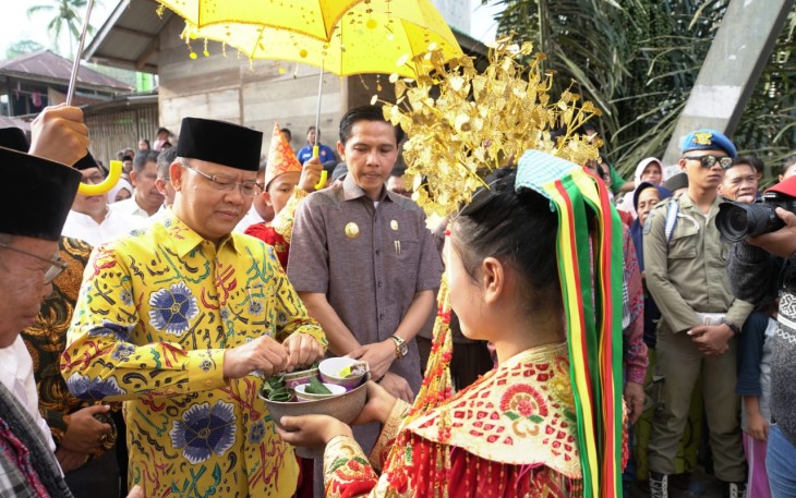 Gubernur Bengkulu Rohidin Mersyah Melakukan Kunjungan Kerja di Kabupaten Kaur 