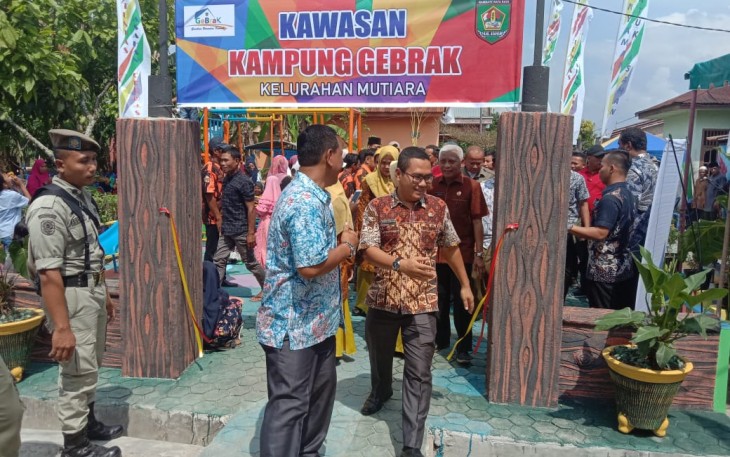 Bupati Asahan Resmikan Kampung Gerakan Berantas Kumuh Tahun 2019