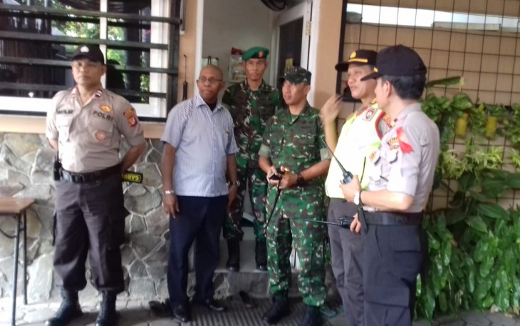 Dandim dan Kapolres Jakarta Timur Patroli bersama Jelang Natal