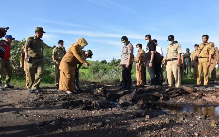 Inspeksi Bupati Tegal dan Forkopimda Temukan Indikasi Pelanggaran Izin Pemanfaatan Limbah B3