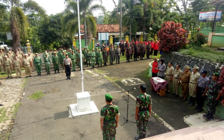 Danramil 08/Wonotunggal Pimpin Apel Kesiapsiagaan Penanggulangan Becana