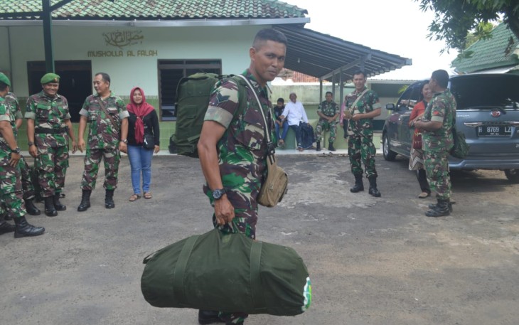 Sertu La Jamal salah satu Babinsa Kodim Pati yang berangkat ke Papua