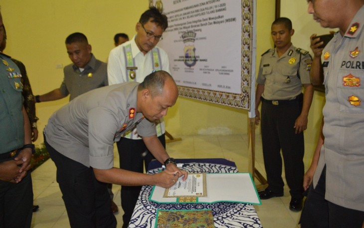 Penandatanganan Zona Integritas