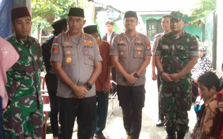 Dandim 0503/JB Melayat Di Rumah Duka Ketua MUI Jakarta Barat
