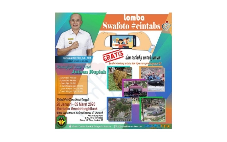 Lomba Swafoto Cinta Bengkulu Selatan 