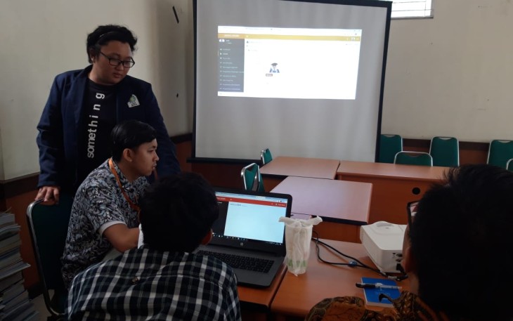 Pengujian Sistem Lemari Digital  Fakultas Ushuluddin UIN Sunan Gunung Djati Bandung