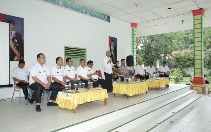 Bupati Asahan Ajak Siswa/Siswi Ikuti Test Diagnostik Secara Serius 