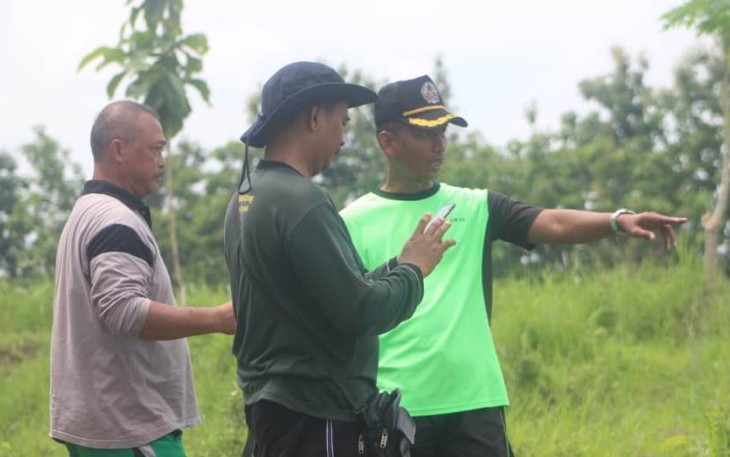 Kasdim Pati meninjau kesiapan penghijauan