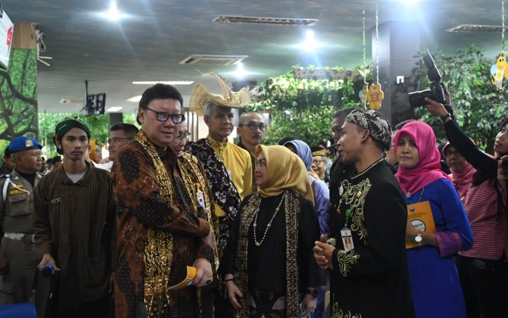 Bernuansa Hutan MPP Batang di Launching Menpan RB Tjahyo Kumolo