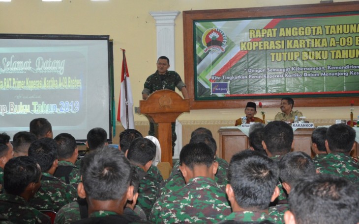 Primer Koperasi Kartika A-09 Brebes Tutup Buku Tahun 2019