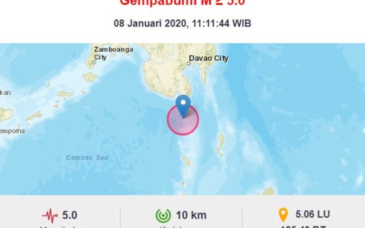Gempa di Sulut