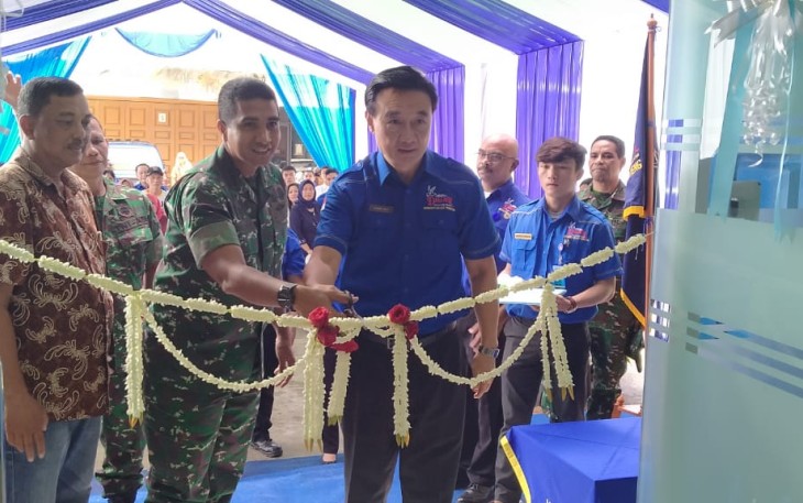 Dandim 0503/JB Hadiri Peresmian Kantor Dian Mandiri