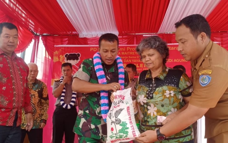 Dandim 0209/LB Hadiri Acara Bakti Sosial Sambut Perayaan Imlek 2571