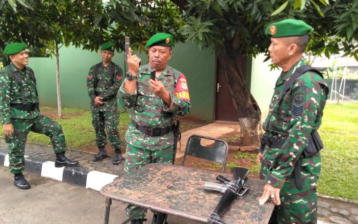 Personel Diberi Materi Permildas dan Pengetahuan Senjata Ringan