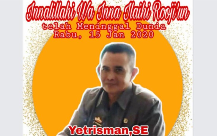 Sekretaris KPU Tanggamus Berpulang