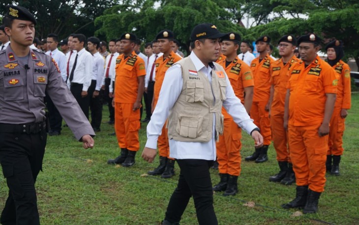 Pemkab Pesawaran Gelar Apel Siaga Bencana 