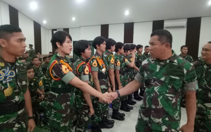 Pangdam Jaya Tutup Latihan Praktek Jabatan/OJT Taruna Akmil