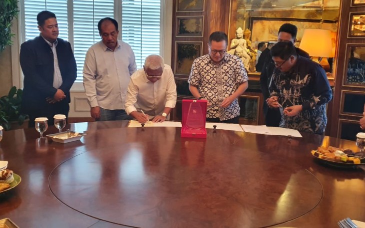 Bupati Asahan Tandatangani MoU Dengan Sampoerna Foundation Terkait Program Beasiswa Pendidikan