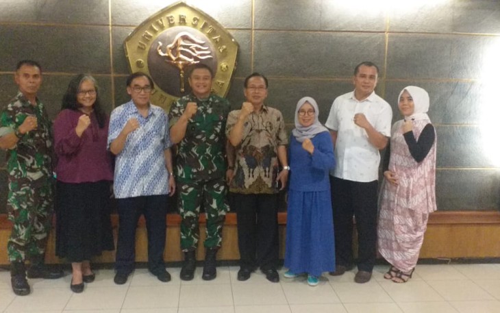 Dandim 0508/Depok Kunker ke Universitas Gunadarma Depok