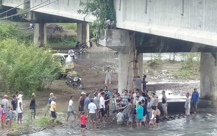 Pasca kejadian warga ramai mendatangi lokasi