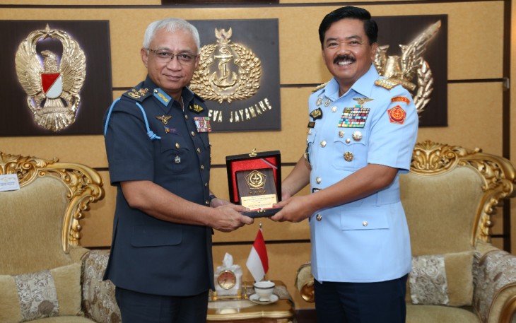 Panglima TNI Terima Kunjungan Kehormatan Panglima ATM