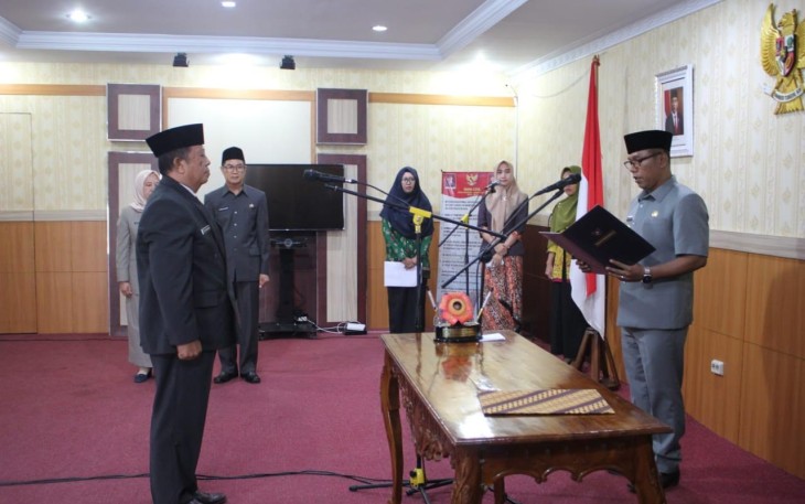 Pelantikan Pejabat Fungsional Widyaiswara Ahli Utama BPSDM Bengkulu